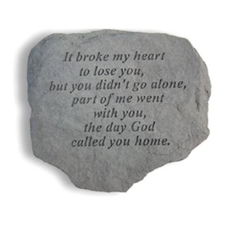 KAY BERRY - Inc. It Broke My Heart To Lose You - Memorial - 11 Inches x 10 Inches KA313454